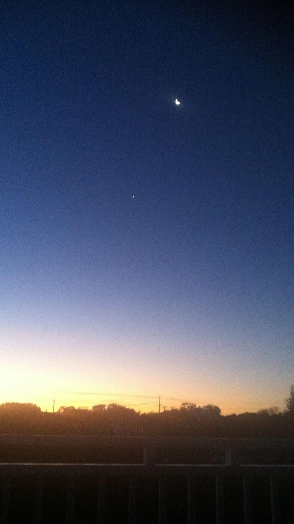 Sunset on the Deck
