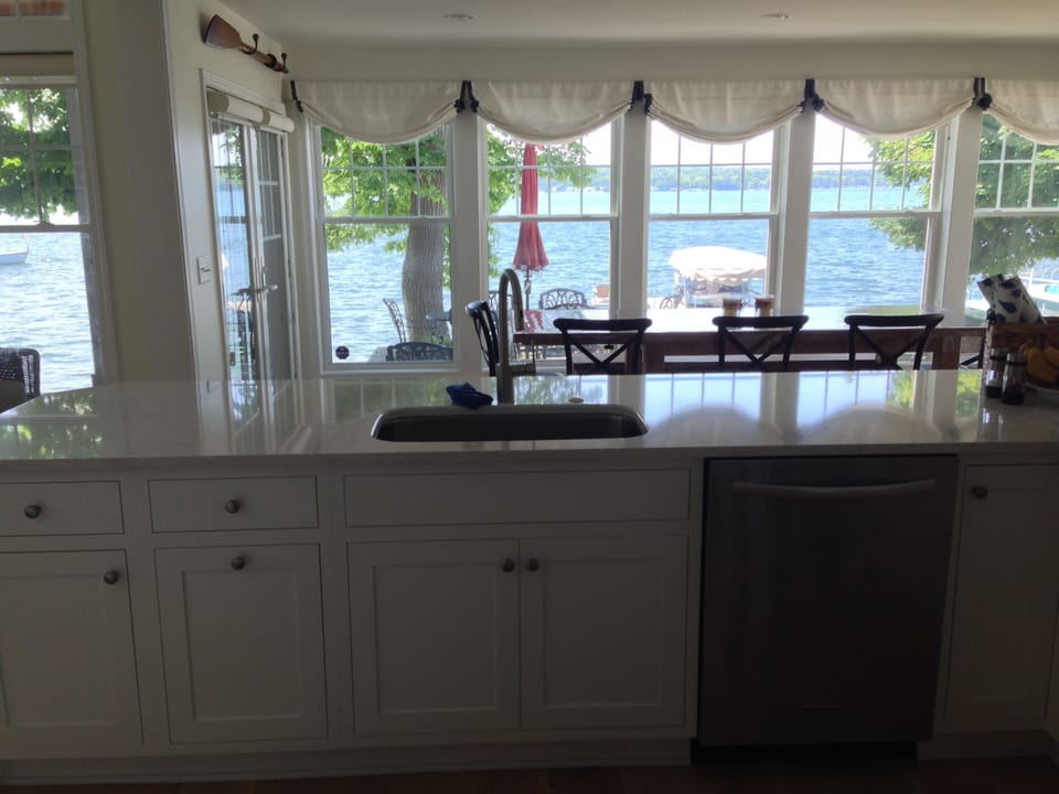 Lakeview from kitchen