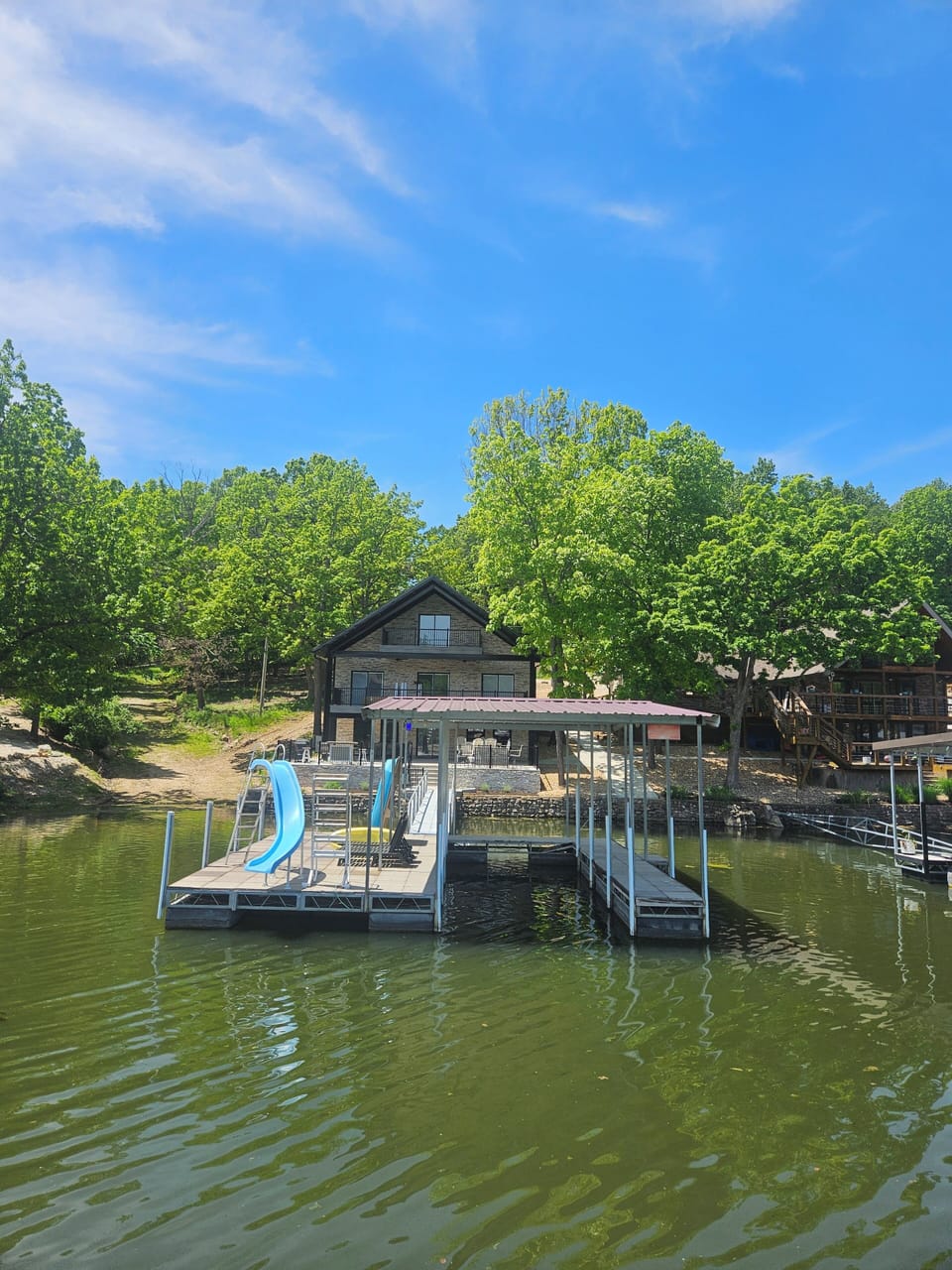 House from the lake