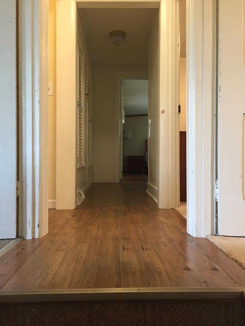 Upstairs hallway, leading to 4 bedrooms
