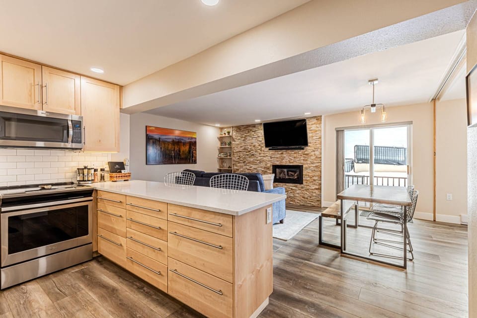 A charming entrance that opens to comfort, style, and stunning views beyond.
