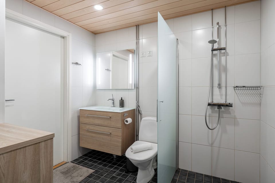 Modern 1BR Apt with Sauna, Balcony & Free Parking Apartment in Finland