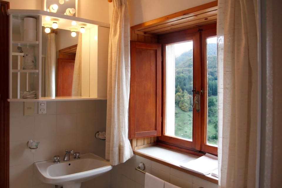 Free toiletries, hair dryer, bathrobes, bidet