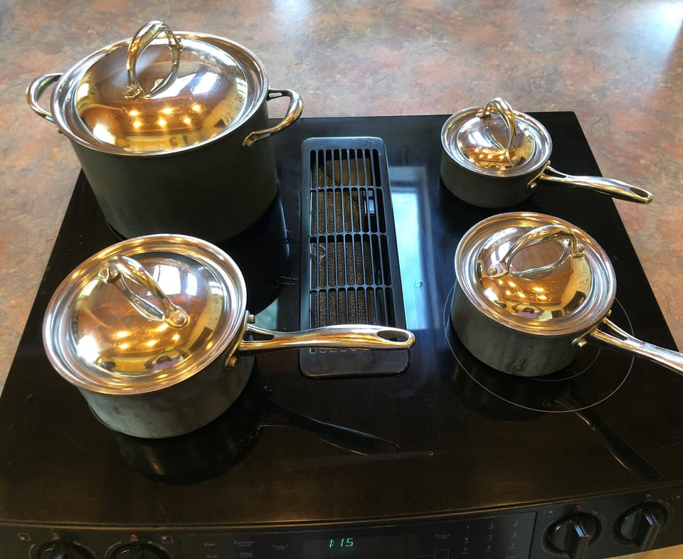We love to cook and bake! 
