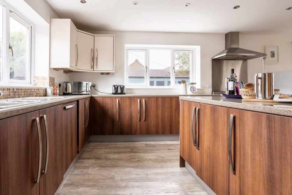 Ty Traeth Left Side of Kitchen