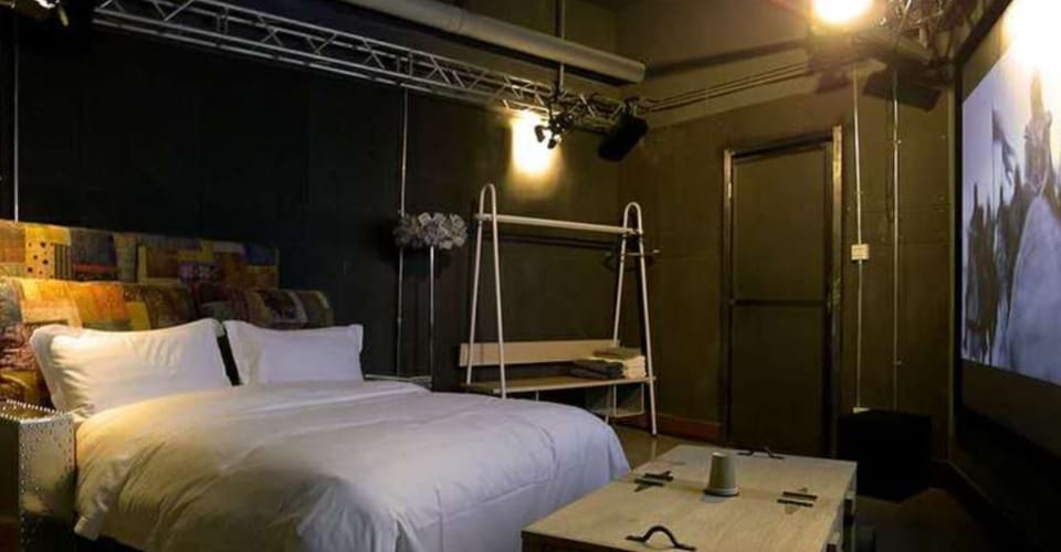Desk, blackout drapes, free WiFi
