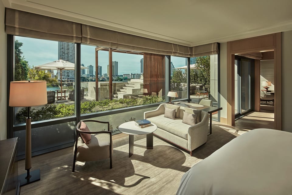 Suite, 1 King Bed (Verandah) | Egyptian cotton sheets, premium bedding, down comforters, pillowtop beds