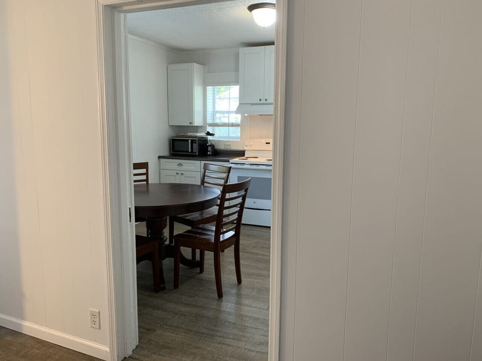 Kitchen View From Living Room