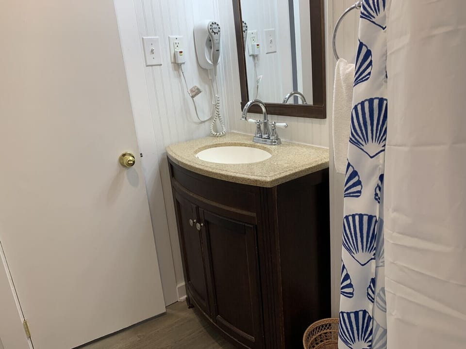 Vanity & Hair Dryer On Second Floor