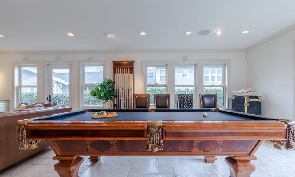 Family Room w/Brunswick Pool Table
