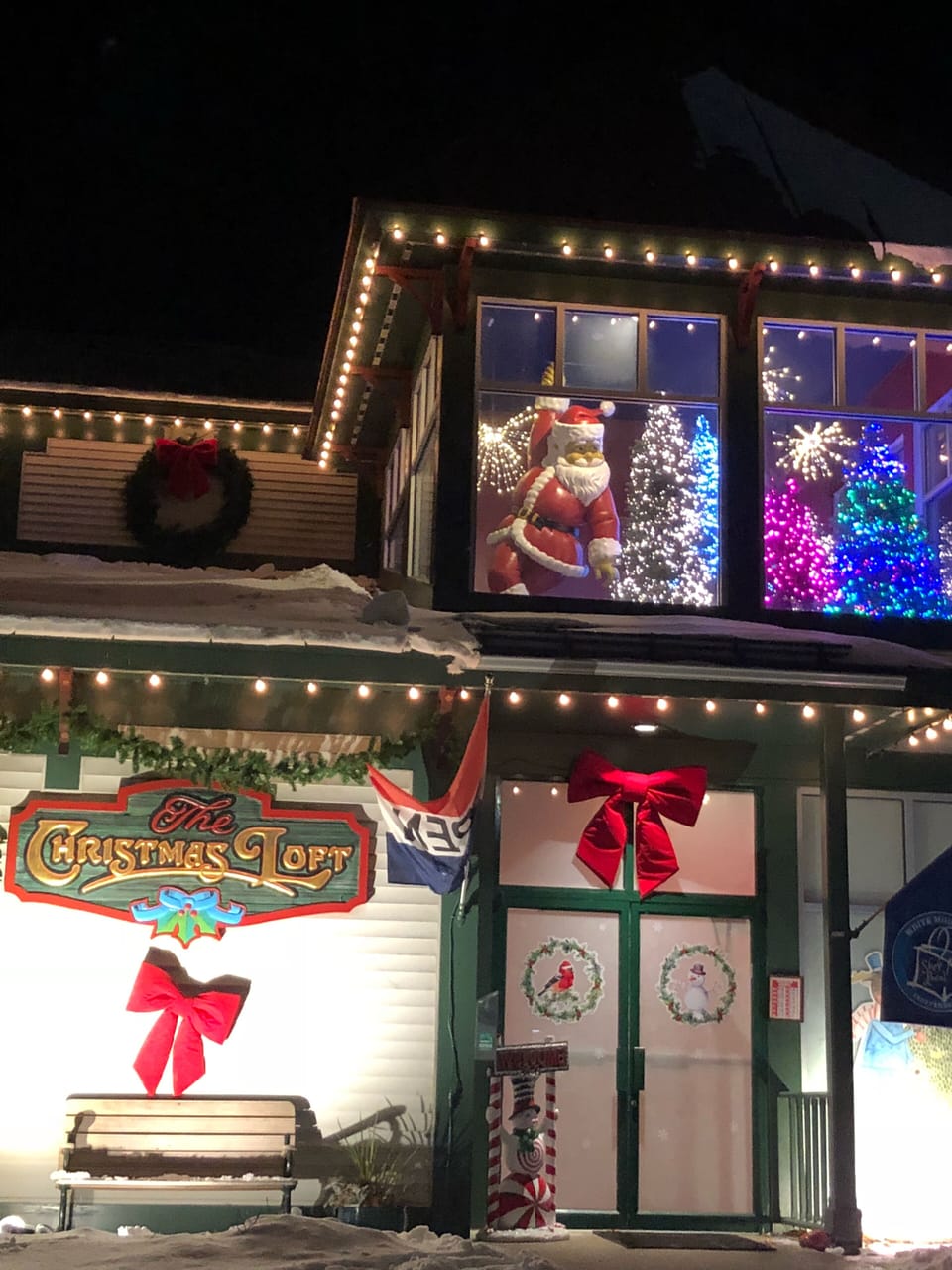 Shopping at The Christmas Loft