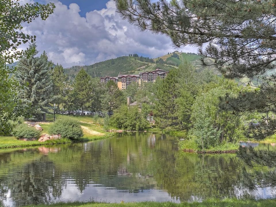 The Duck Pond out back connects to Canyons Golf Course