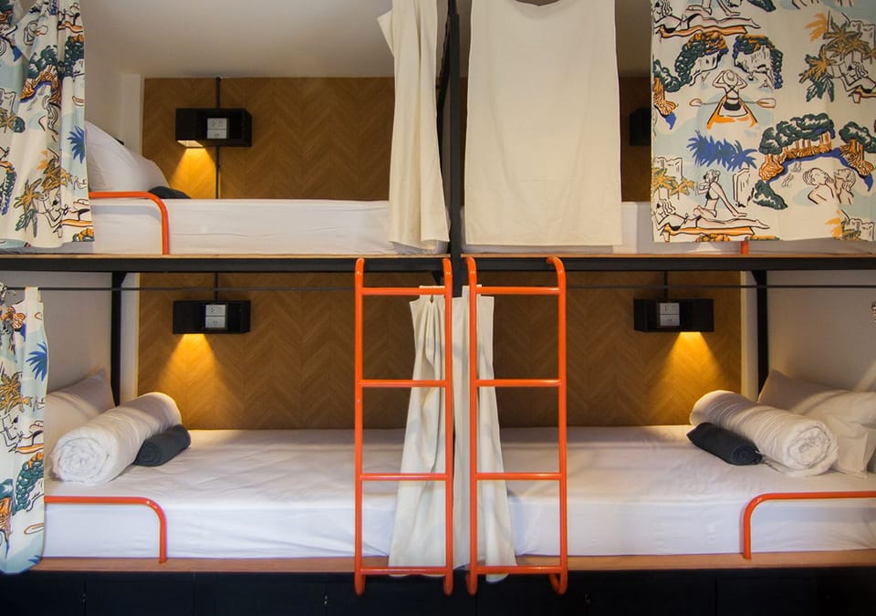 4-Bed Mixed Dormitory  | Free WiFi, bed sheets