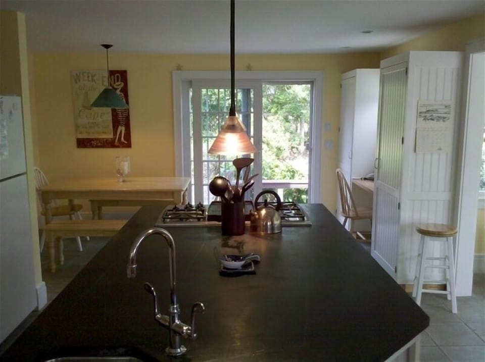 Kitchen Side View - Includes a full walkaround island and chef style s