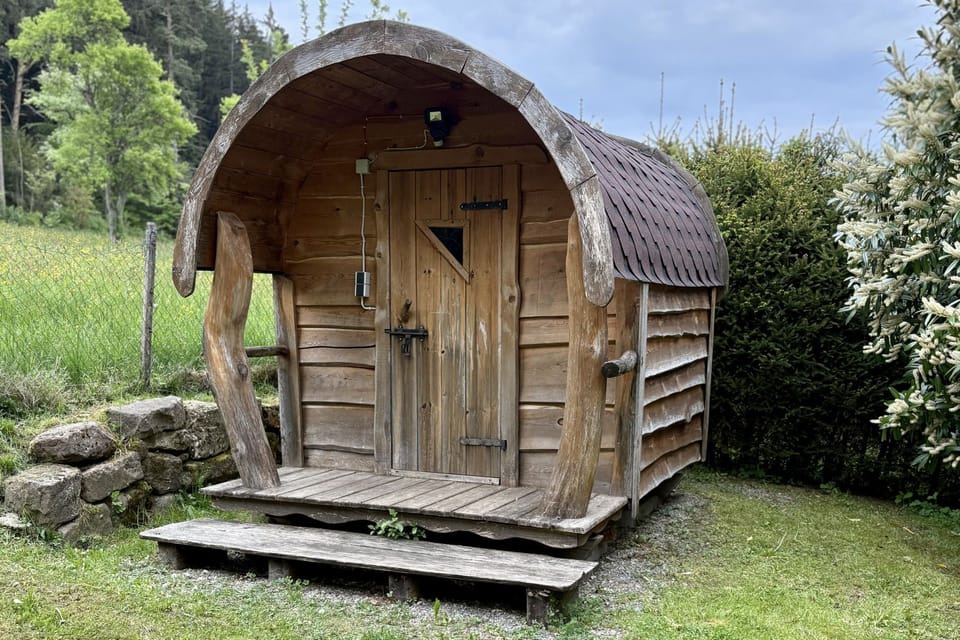 Holzhaus Oberbrändi sleeping area