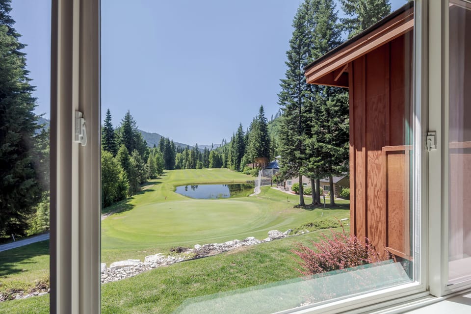 View from master bedroom