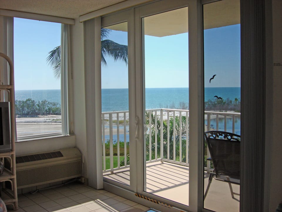 View from living room