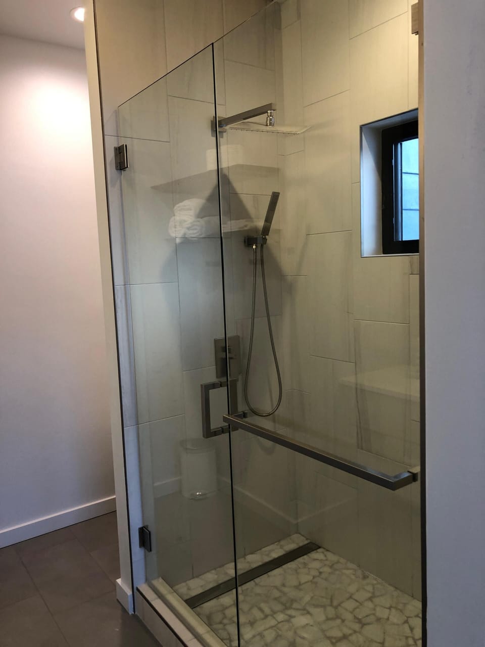 Primary bath shower