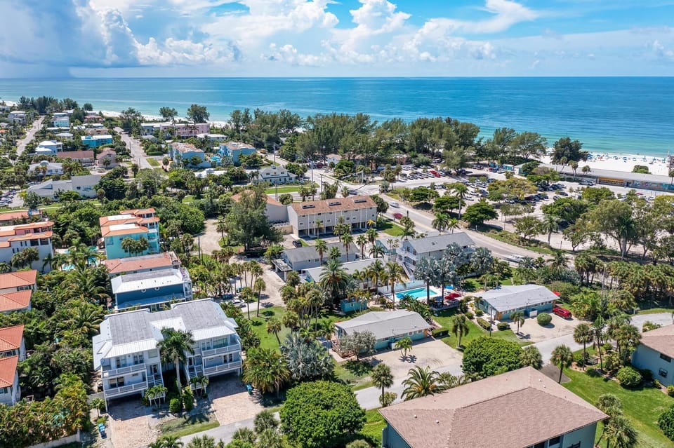 Aerial view of Castnetter - across the street from Manatee Public Beach 