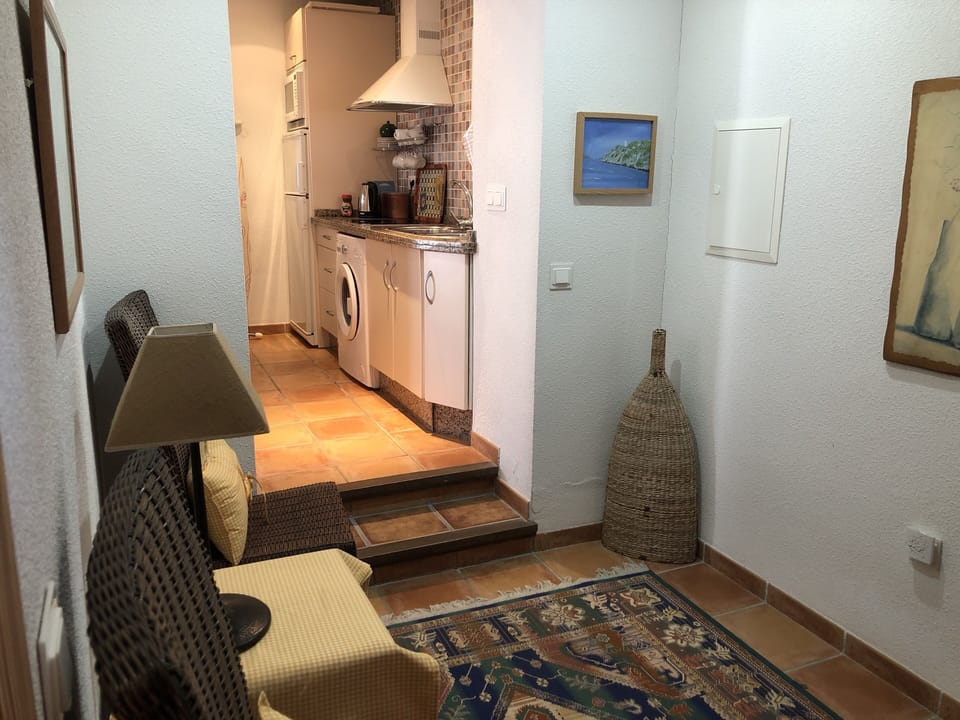 studio kitchen on lower ground floor.