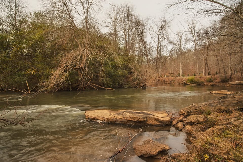 Green River Across from Cabin