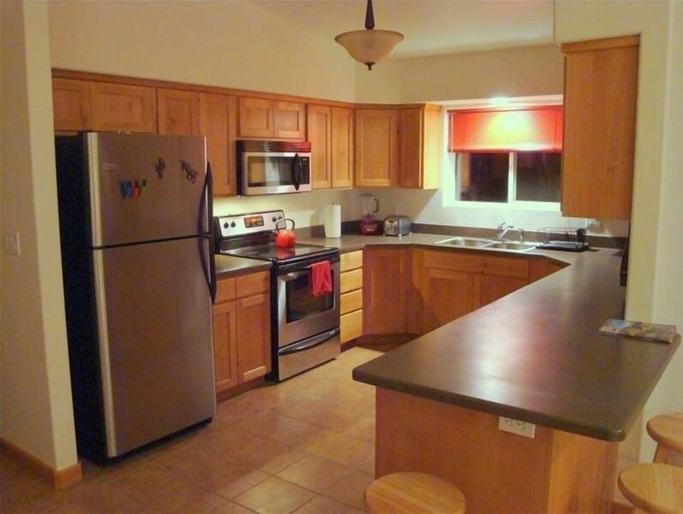 Fully equipped kitchen