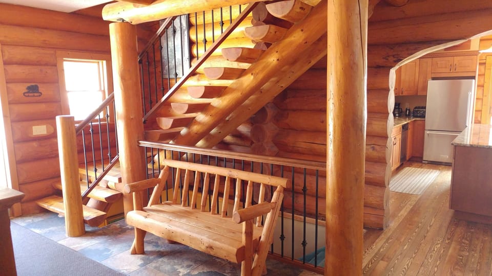 Log Staircase