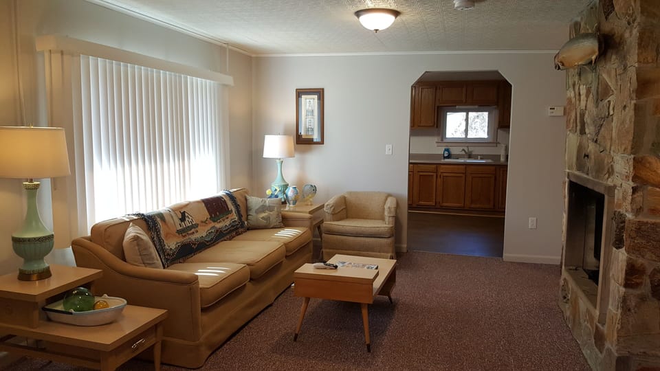 Living Room, looking into Kitchen.