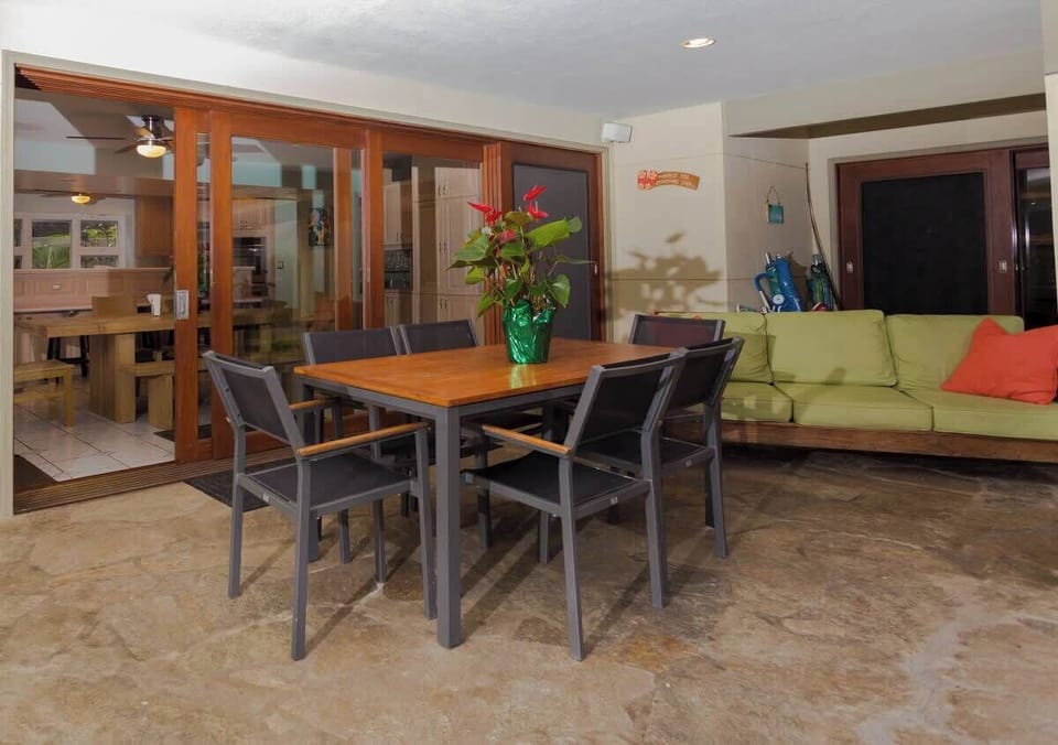Outside patio