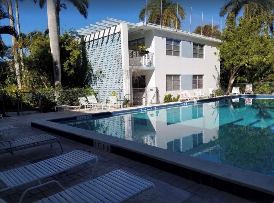 Your unit is on the 1st floor right next to the pool!
