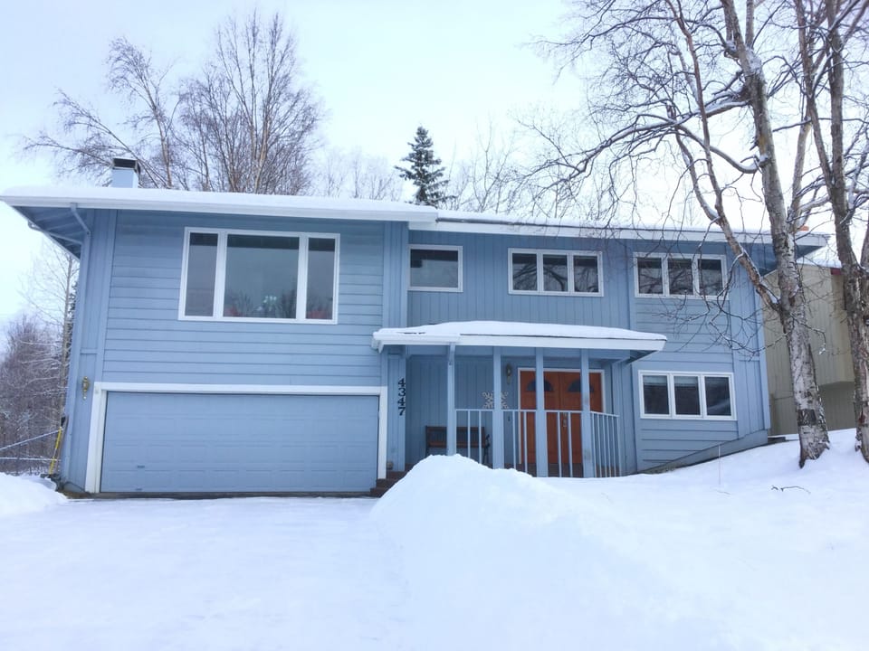 Anchorage in winter 