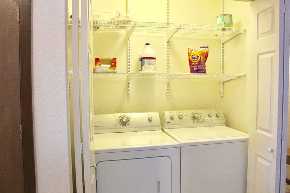 Full sized washer and dryer 