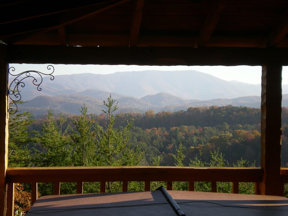 Beautiful View of the National Park from the Hot Tub!