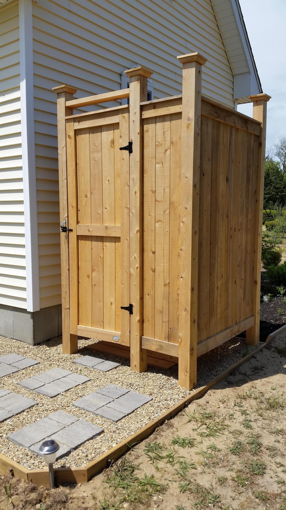 Shower under the stars!