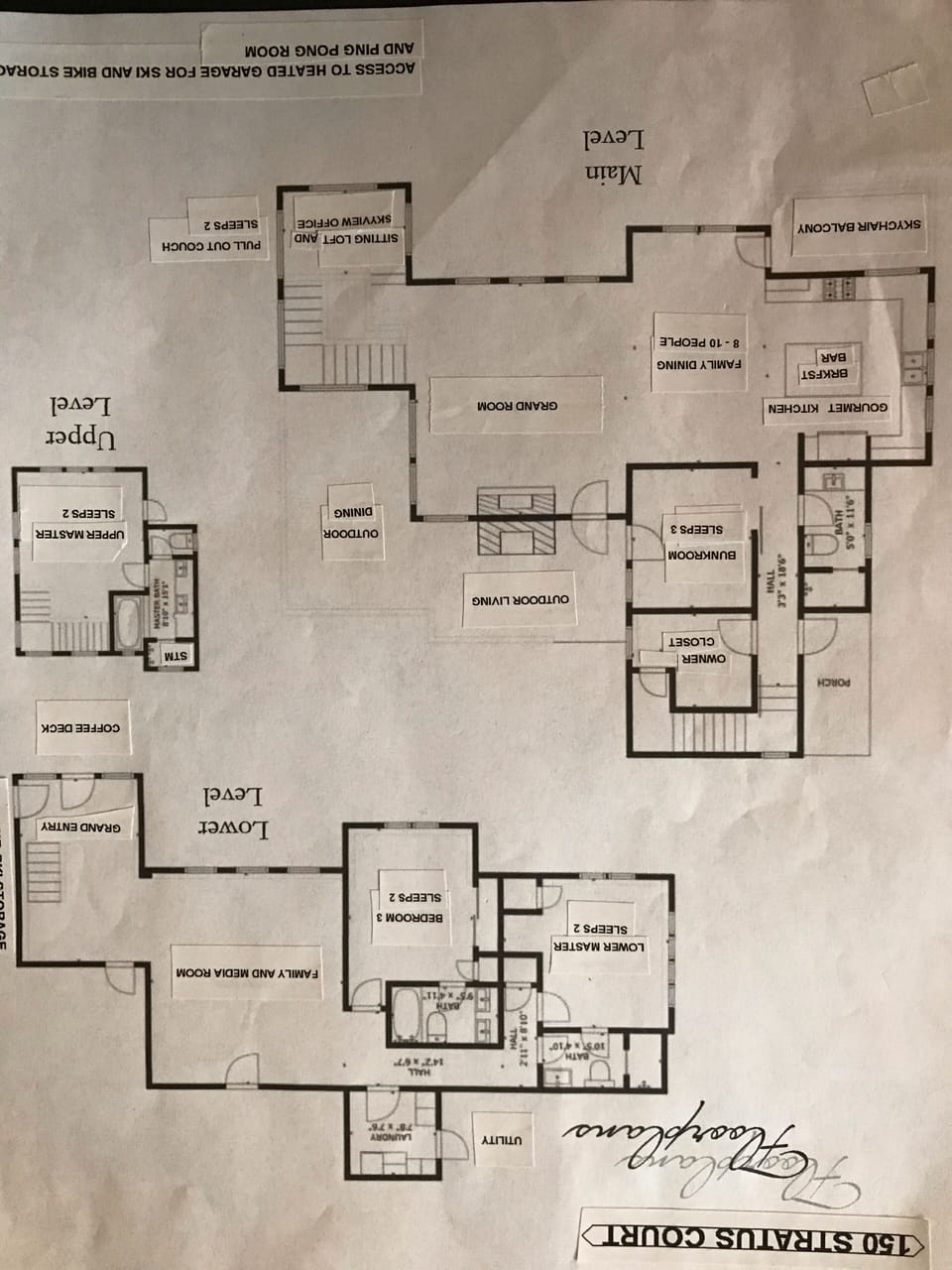 Floor plan.