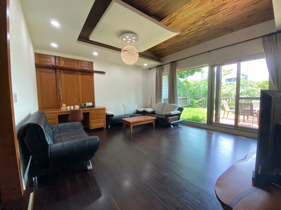 Family Room | Individually decorated, individually furnished, blackout drapes