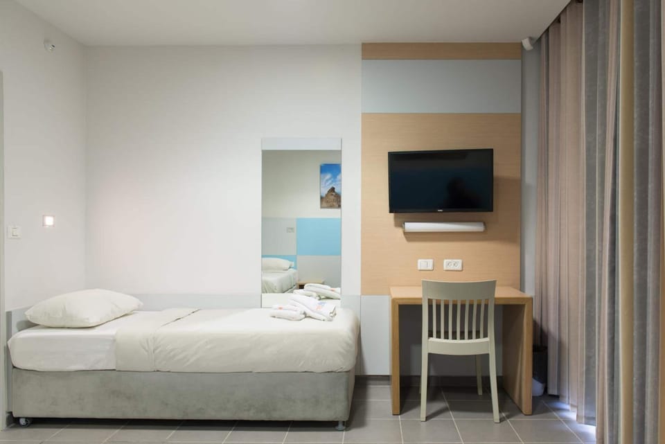 Minibar, desk, blackout drapes, free WiFi