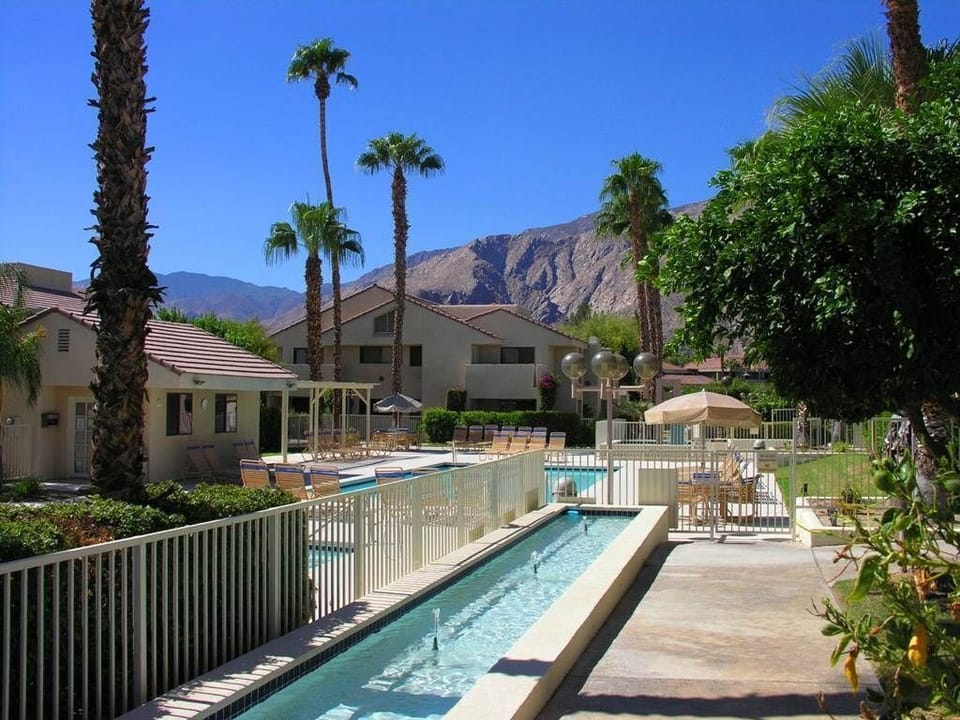 view of water fall.. in the background is pool # 1