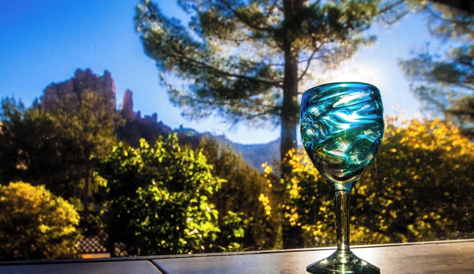 This is a glass on a window sill.  I am not sure why I added this to the mix. :)