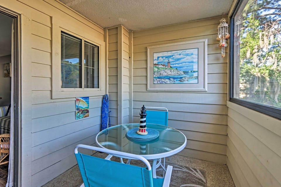 Private Sunroom | Access Via Living Room