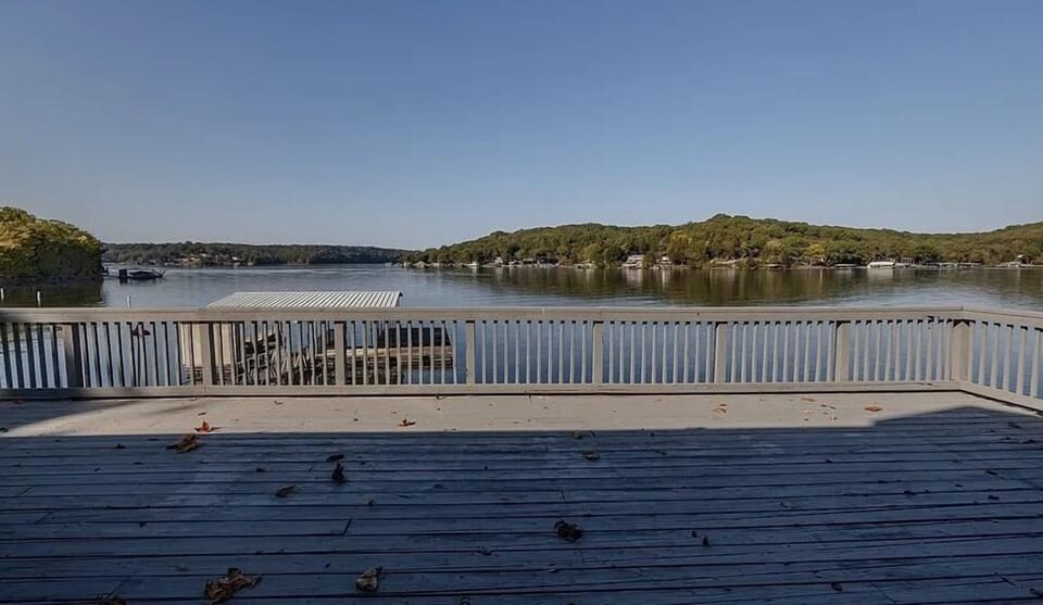 view from the deck
