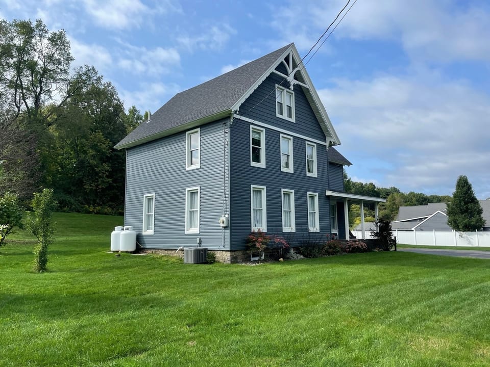 Left Side of House Front