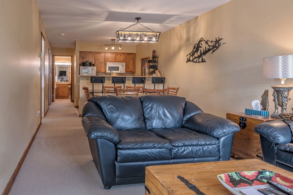 Full View of Condo from Living Room 