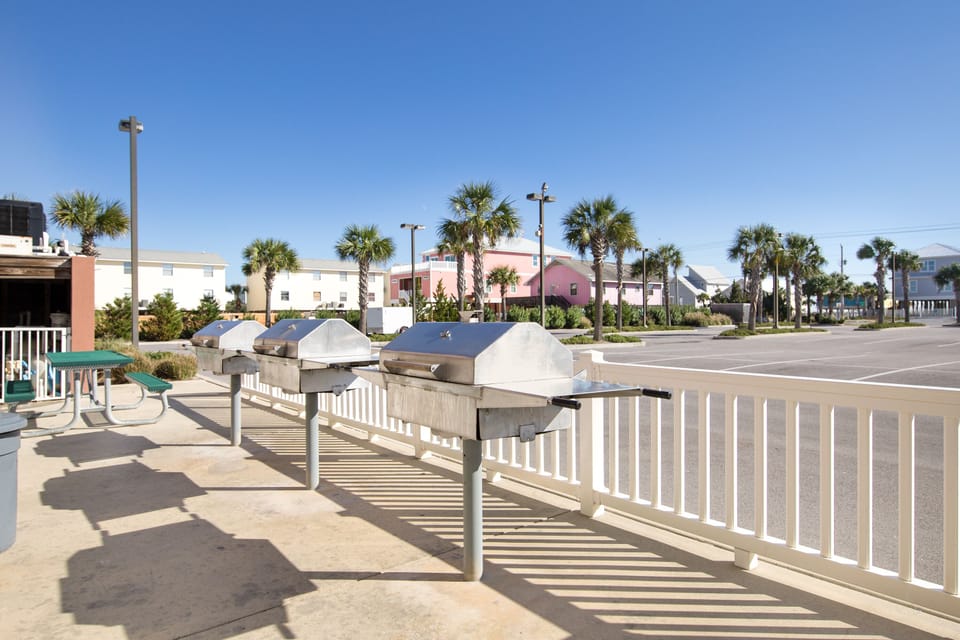 Grills – for Sanibel guests to use.  Located on the main floor near the pool.