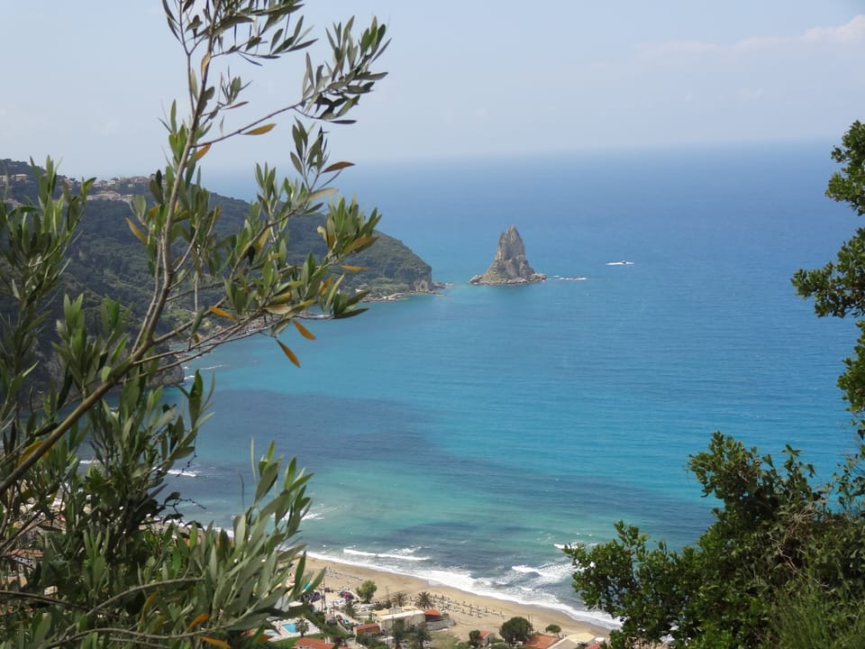 Beach at "Agios Gordios"