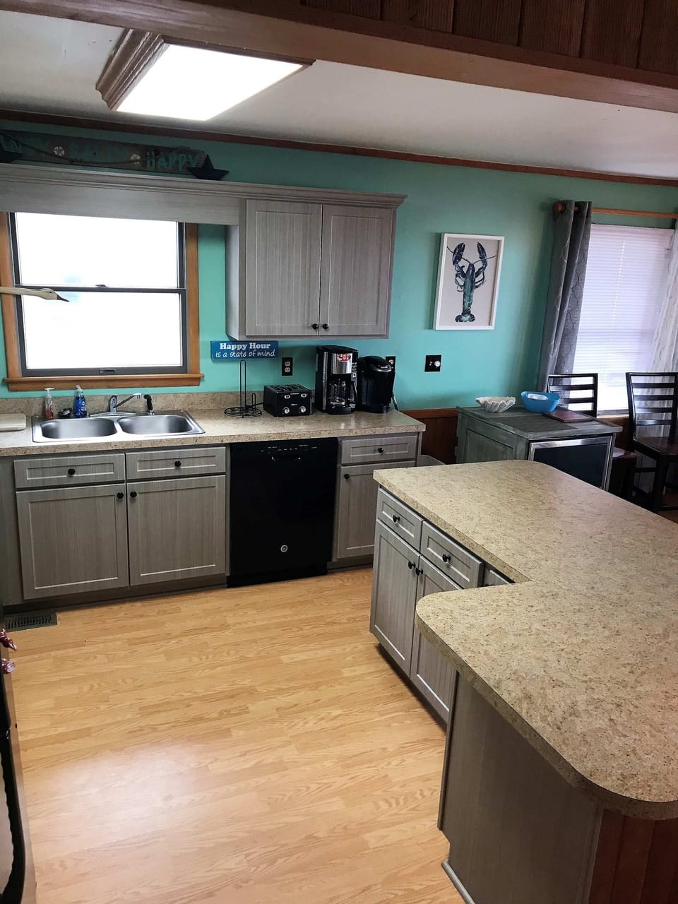 spacious kitchen