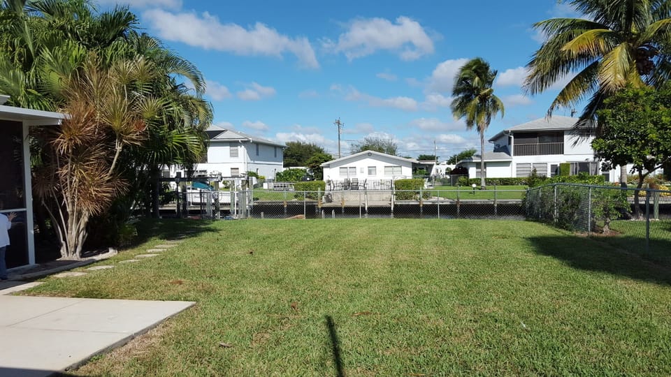 Fenced Yard