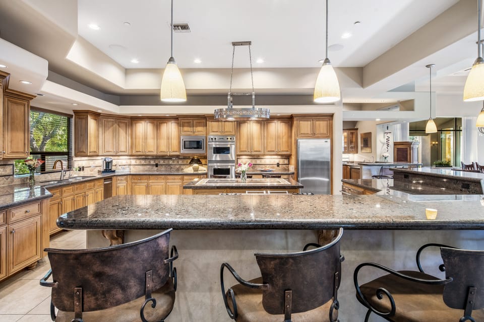 Gourmet Kitchen in main house