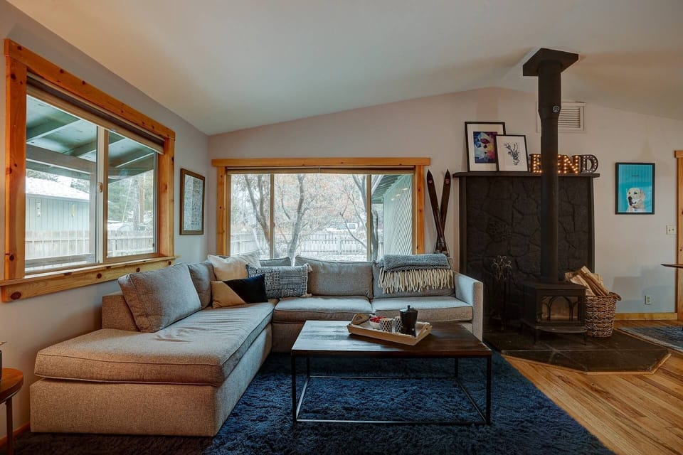 Welcome to Old Mill Base Camp! We hope we get to host you at this unforgettable Bend rental!