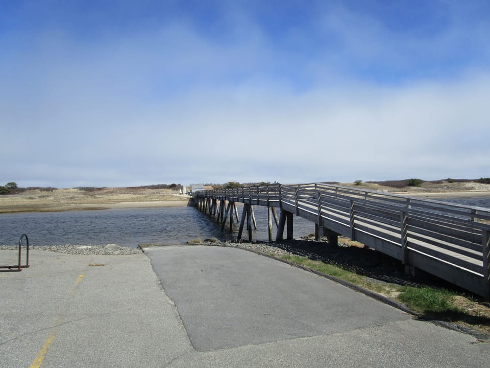 Tidal River and Foot Bridge to beach